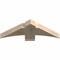 Ekena Millwork Bellingham Rough Sawn Timber Gable Bracket, Douglas Fir, 36"W x 12"H x 4"D x 6"F, 8/12 Pitch GBW036X12X0406BEL00RDF - alternate 5